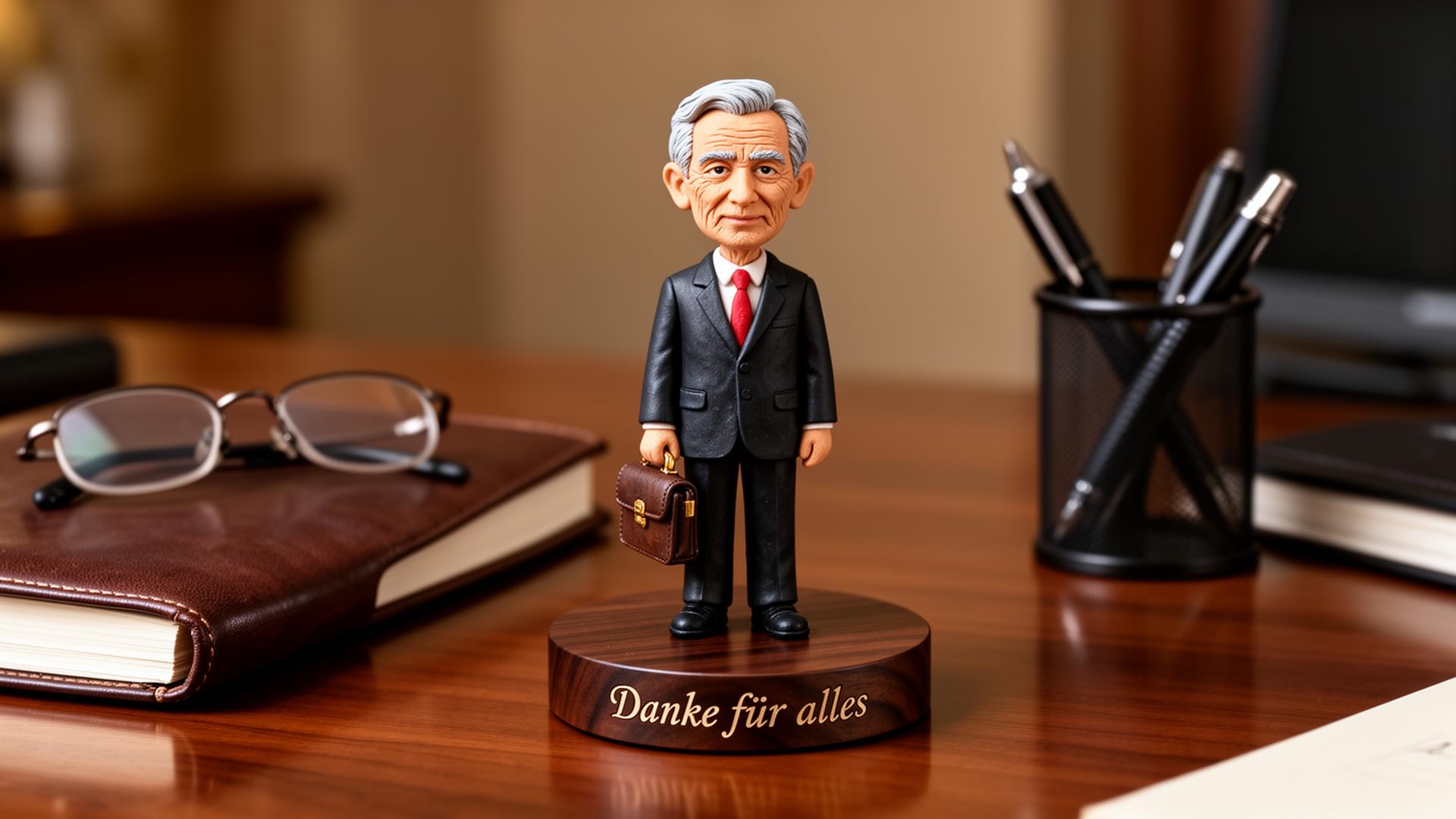 Geschenk zum 70. Geburtstag – Personalisierte Wackelfigur