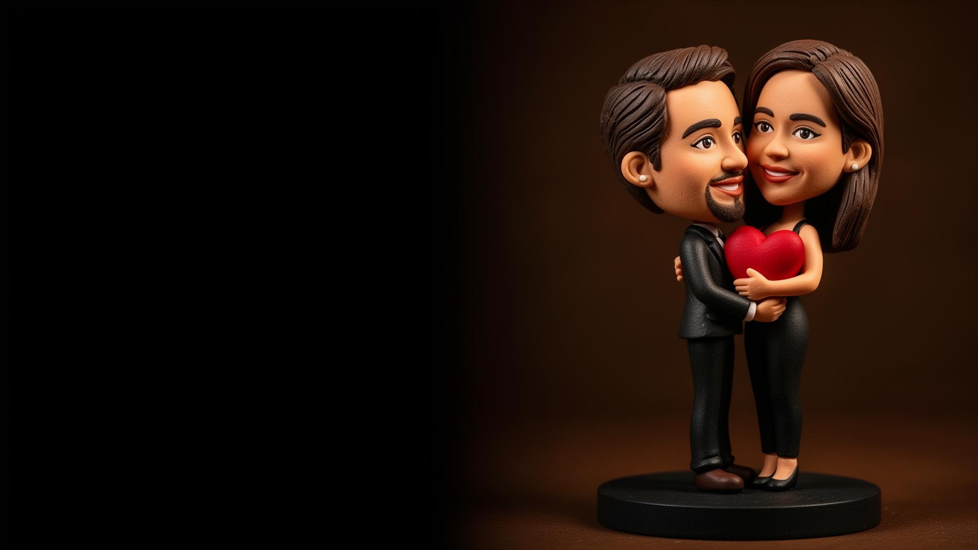 Personalisierte BFF-Wackelfigur – personalisierte Wackelfigur Personalisierter Bobblehead für die beste Freundin nach Foto | Wackelwelt Manufaktur