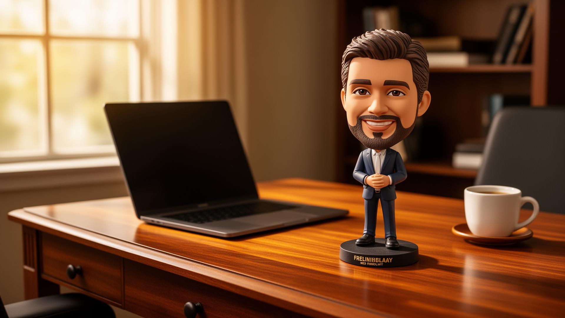 Personalisierte Wackelfigur für Imker