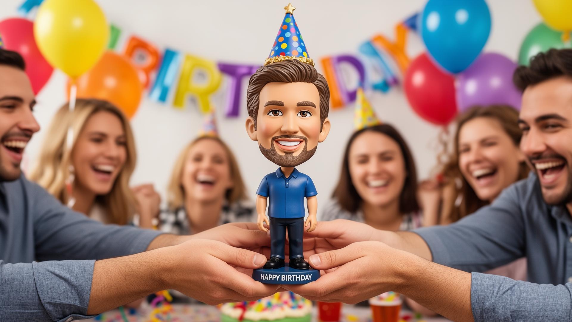 Personalisierte Wackelfigur für DJs