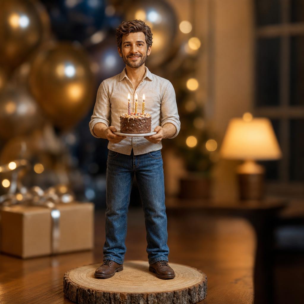 Geschenk zum 18. Geburtstag – Personalisierte Wackelfigur